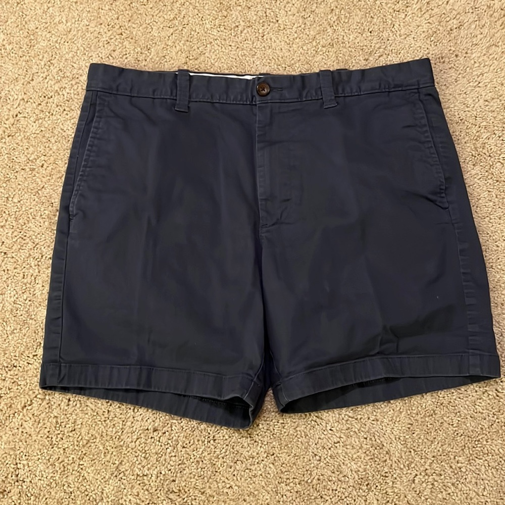 Men’s J Crew 7 inch Inseam Shorts - Blue Size 35